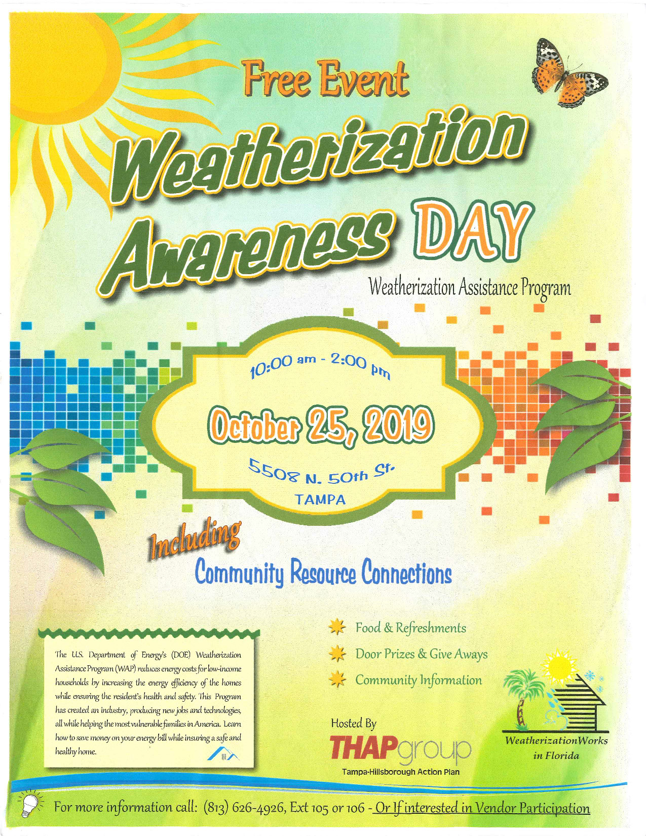 Weatherization Awareness Day Flyer